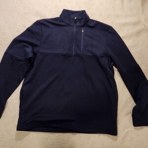 Callaway Navy Quarter-Zip Pullover Size Small